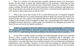 ЧУДОТО СТАНА: Изтече документът, в който ЕП пита за пачките евро и златото на Бойко Борисов (ПЪЛЕН ТЕКСТ)