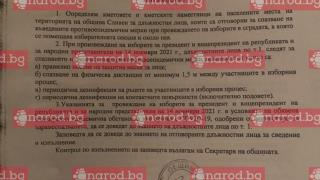 Само в Narod.bg: Ето как кметът на Сливен следи дали купените от ГЕРБ избиратели гласуват (ДОКУМЕНТ)