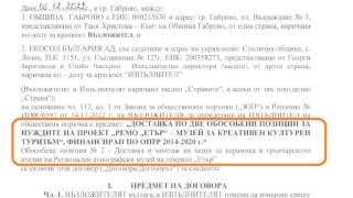 ГЕРБ мишкува: Кметицата на Габрово, близка до Томислав Дончев, пусна криминална обществена поръчка (ДОКУМЕНТ + СНИМКИ)